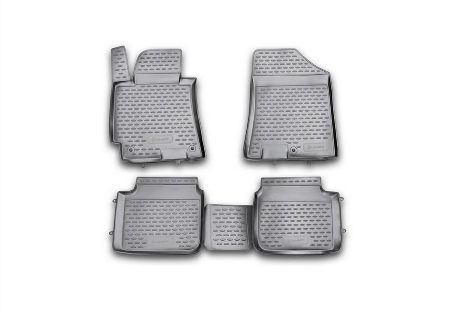 Hyundai Elantra (HD) 2006-2011 Gummimatten für den Innenraum (4 Stk, Novline) Image
