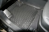 Hyundai Santa Fe 3 2012-2018 Gummimatten für den Innenraum (4 Stk, Novline) Foto 1
