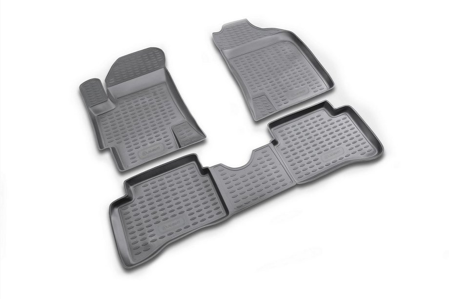 Kia Rio 2005-2011 Gummimatten für den Innenraum (4 Stk, Novline) Image