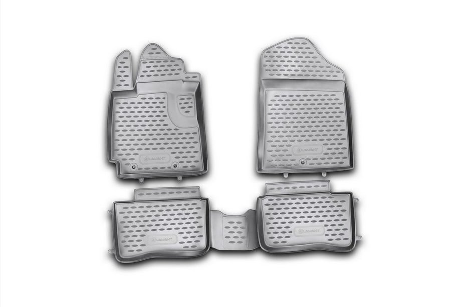 Kia Picanto 2011-2016 Gummimatten für den Innenraum (4 Stk, Novline) Image