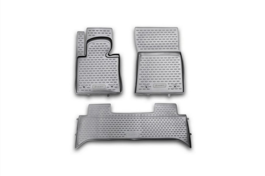 Range Rover III L322 2002-2012 Gummimatten Innenraum (3 Stk, Novline) Image