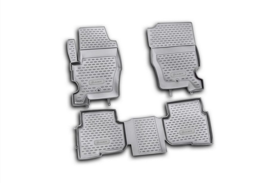 Land Rover Discovery IV 2009-2017 Gummimatten für den Innenraum (4 Stk, Novline) Image