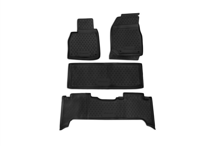 Lexus LX470 1998-2007 Gummimatten für den Innenraum (4 Stk, Novline) Image