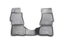 Mercedes S-class W221 2005-2013 Gummimatten für den Innenraum (4 Stk, Novline) Foto 1