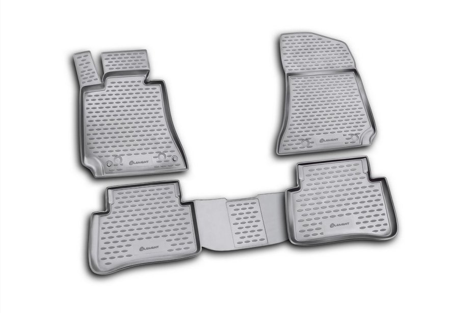 Mercedes E-class W212 2009-2016 Gummimatten für den Innenraum (4 Stk, Novline) Image