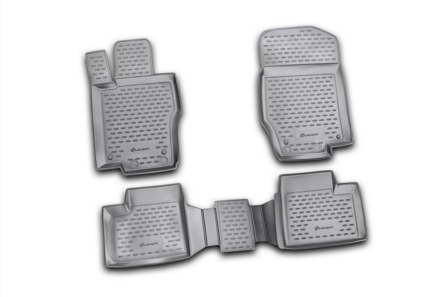 Mercedes ML W164 2005-2011 Gummimatten für den Innenraum (4 Stk, Novline) Image