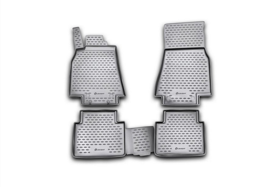 Mercedes B-class W245 2005-2011 Gummimatten für den Innenraum (4 Stk, Novline) Image