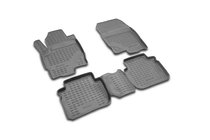Mitsubishi Colt 2004-2012 (2003↗) Gummimatten Innenraum (4 Stk, Novline) 5D Foto 1