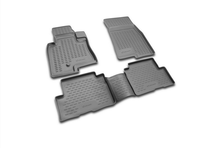 Mitsubishi Pajero Wagon III 1999-2006 Gummimatten für den Innenraum (4 Stk, Novline) 5D Image
