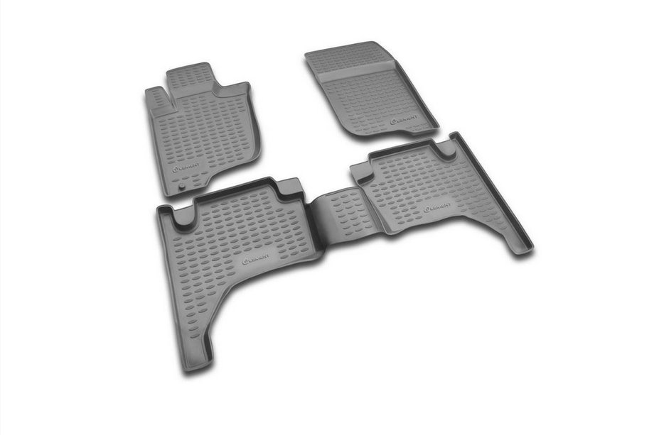 Mitsubishi L200 2006-2015 Gummimatten für den Innenraum (4 Stk, Novline) Image
