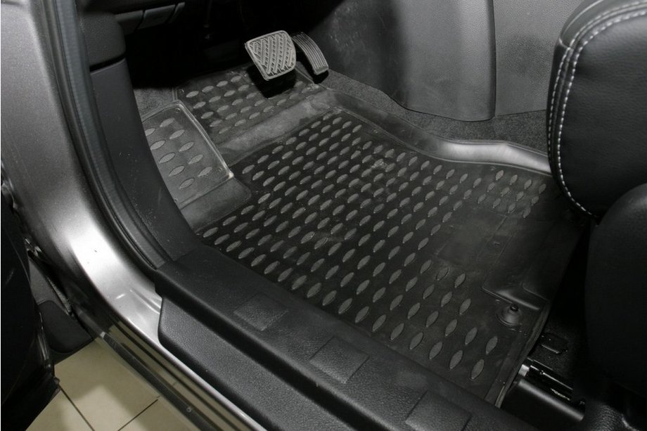 Nissan X-trail T31 2007-2014 Gummimatten für den Innenraum (4 Stk, Novline) Image