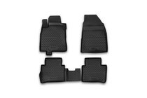 Nissan Tiida 2011-2014 Gummimatten Innenraum (4 Stk, Novline) Variante 1 Foto 1