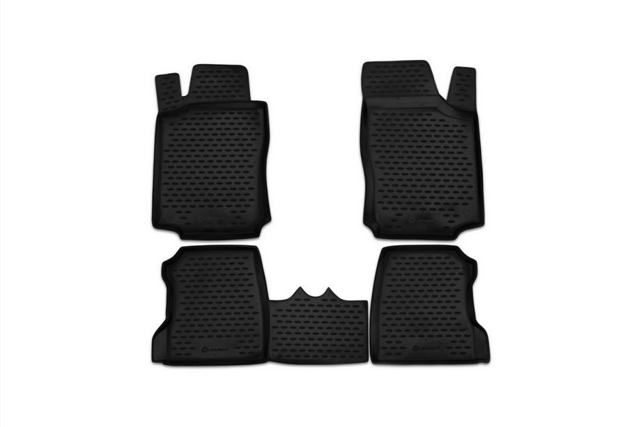 Opel Combo 2002–2012 Gummimatten für den Innenraum (4 Stk, Novline) Image
