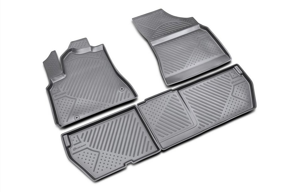Peugeot Partner Tepee 2008-2018 Gummimatten Innenraum (4 Stk, Novline) Variante 1 Image