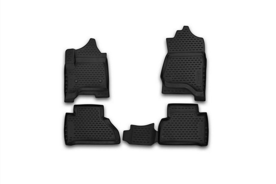 Chevrolet Tahoe 2014-2019 (2015↗) 3D Gummimatten für Innenraum (4 Stk, Novline) Image