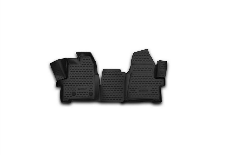 Ford Transit 2014- 3D Gummimatten Innenraum (2 Stk, Novline) 1+2 Sitze (Variante 1) Image