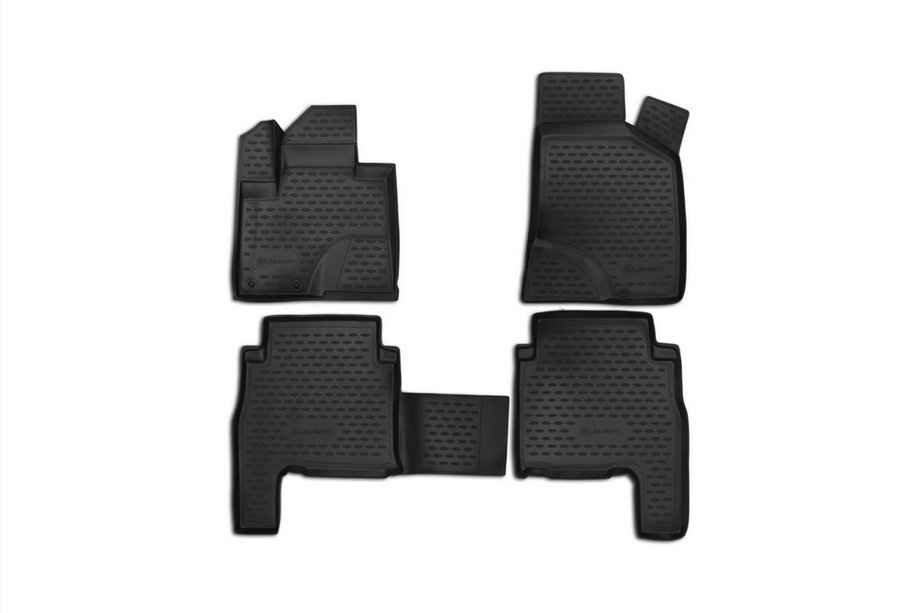 Hyundai Santa Fe 2 2006-2012 3D Gummimatten für Innenraum (4 Stk, Novline) Image