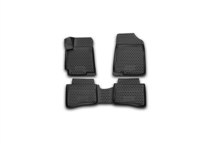 Hyundai Accent 2011-2017 3D Gummimatten für den Innenraum (4 Stk, Novline) SD/HB Image