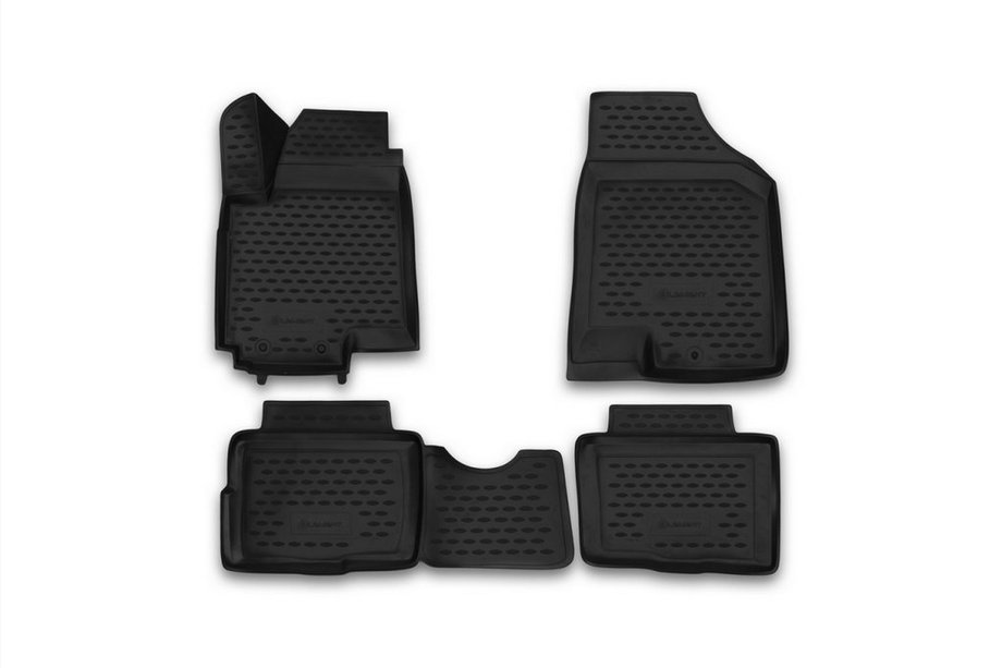 Kia Soul I 2008-2013 3D Gummimatten für Innenraum (4 Stk, Novline) Image
