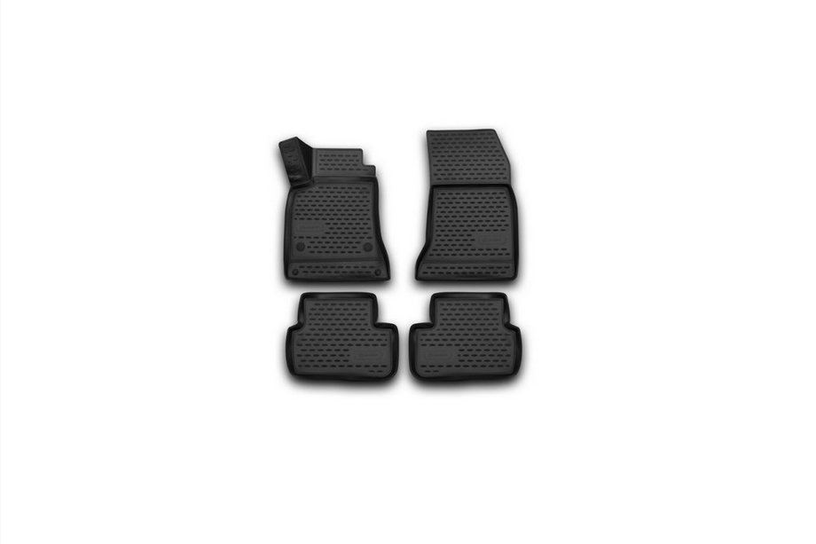 Mercedes GLA X156 2014-2019 Gummimatten für den Innenraum (4 Stk, Novline) Image