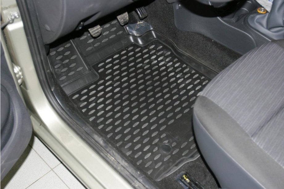Renault Logan I 2005-2008 3D Gummimatten für Innenraum (4 Stk, Novline) Image