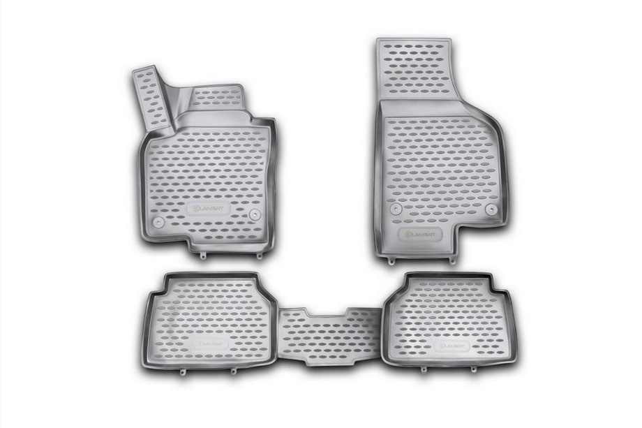 Volkswagen Tiguan 2007-2016 3D Gummimatten für Innenraum (4 Stk, Novline) Foto 1
