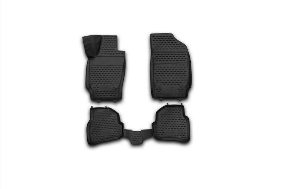 Volkswagen Polo 2010-2017 3D Gummimatten für Innenraum (4 Stk, Novline) HB Image
