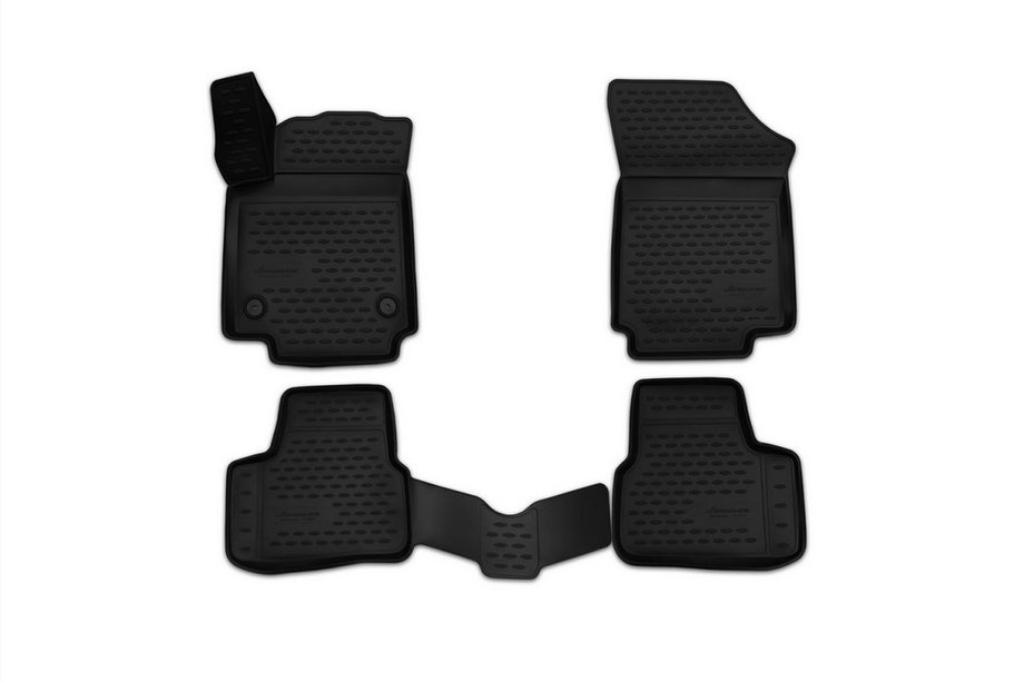 Volkswagen UP 2011-2023 3D Gummimatten für Innenraum (4 Stk, Novline) Image