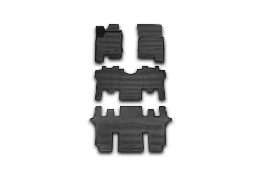 Ssang Yong Stavic 2012-2019 3D Gummimatten für Innenraum (4 Stk, Novline) Image