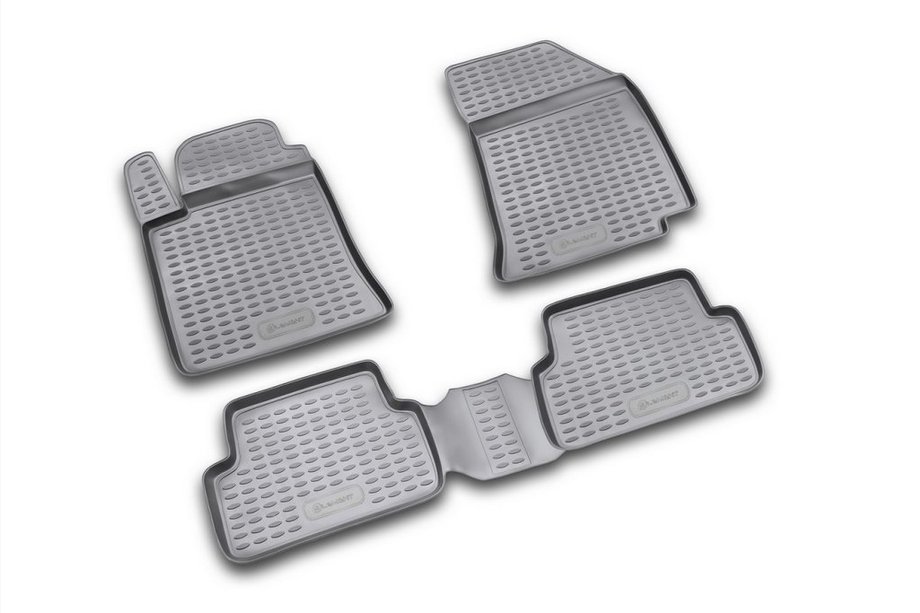 Renault Laguna 2001-2007 Gummimatten für den Innenraum (4 Stk, Novline) Image