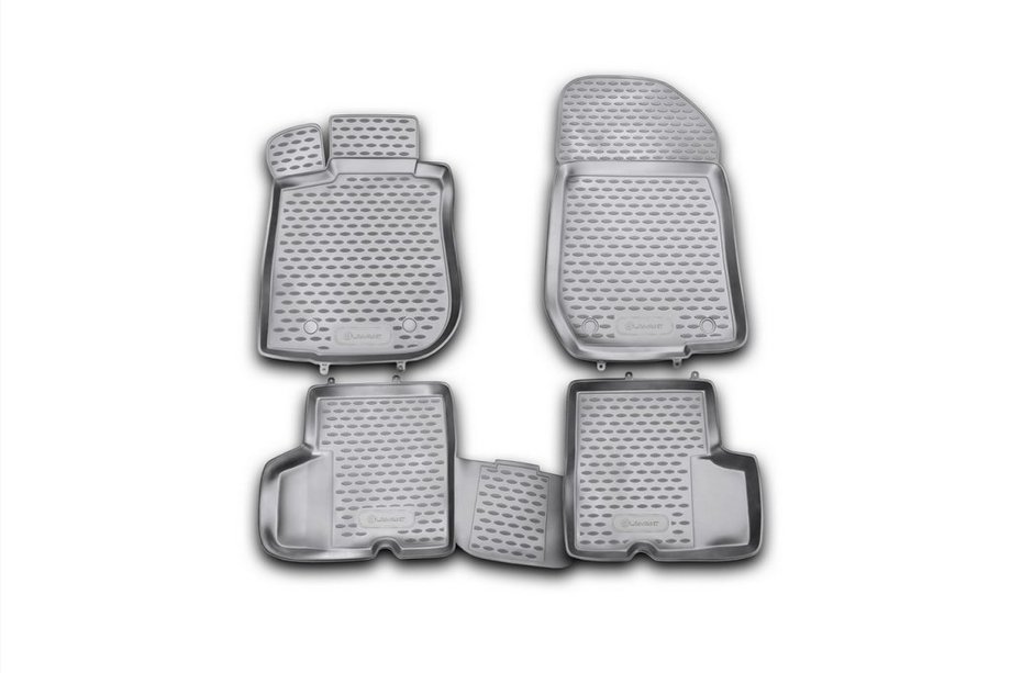 Renault Logan I 2005-2008 Gummimatten für den Innenraum (4 Stk, Novline) Image