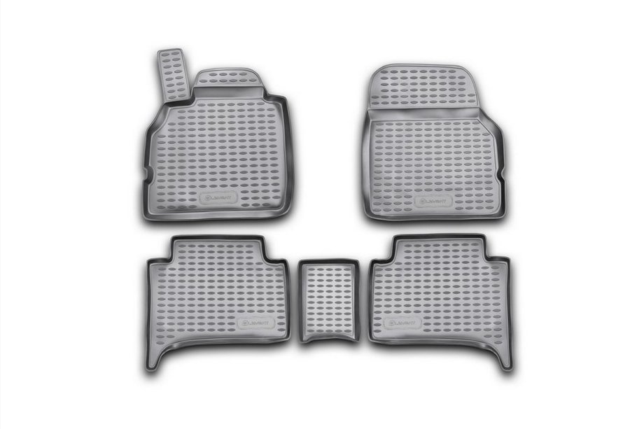 Renault Scenic/Grand 2003-2009 Gummimatten Innenraum (5 Stk, Novline) Image