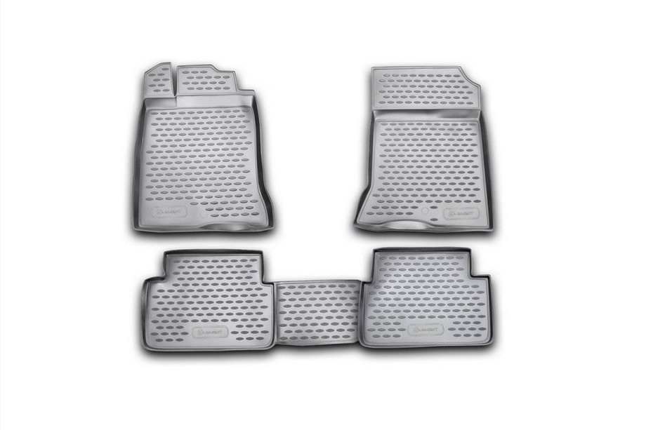 Renault Laguna 2007-2015 Gummimatten für den Innenraum (4 Stk, Novline) Image