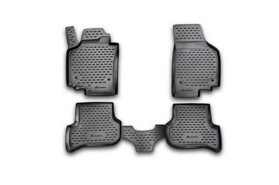 Seat Altea 2004-2015 Gummimatten Innenraum (4 Stk, Novline) Freetrack 2007-2009 Image