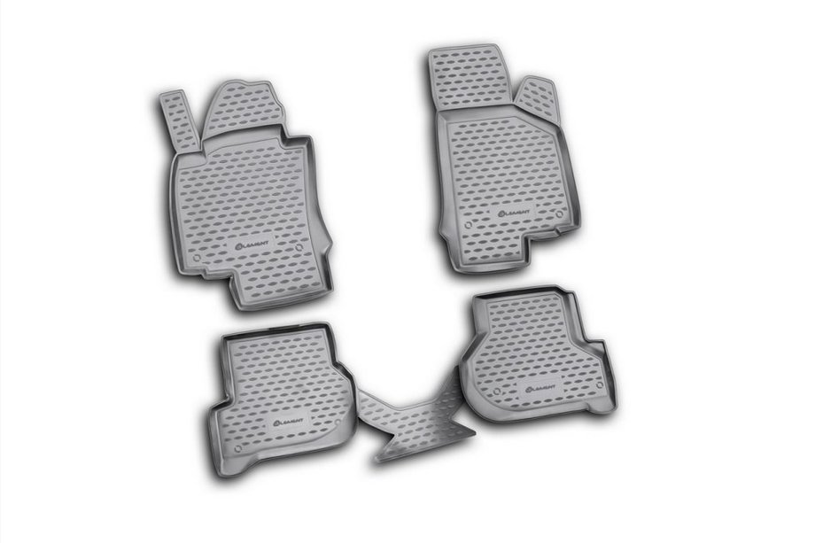 Skoda Octavia II A5 2006-2010 Gummimatten Innenraum (4 Stk, Novline) 2004-2013 Image