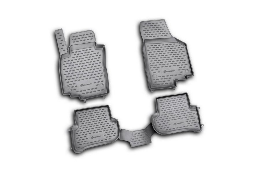 Skoda Yeti 2009-2017 Gummimatten für den Innenraum (4 Stk, Novline) Image