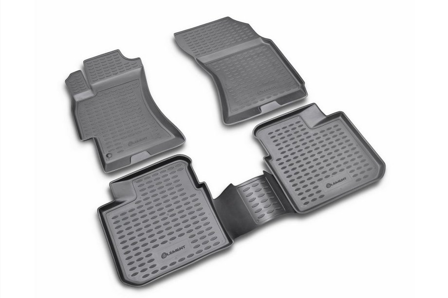 Subaru Outback 2005-2009 Gummimatten für den Innenraum (4 Stk, Novline) Image