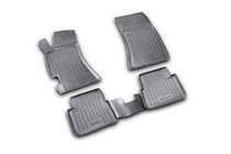 Subaru Impreza 2007-2011 Gummimatten für den Innenraum (4 Stk, Novline) Foto 1