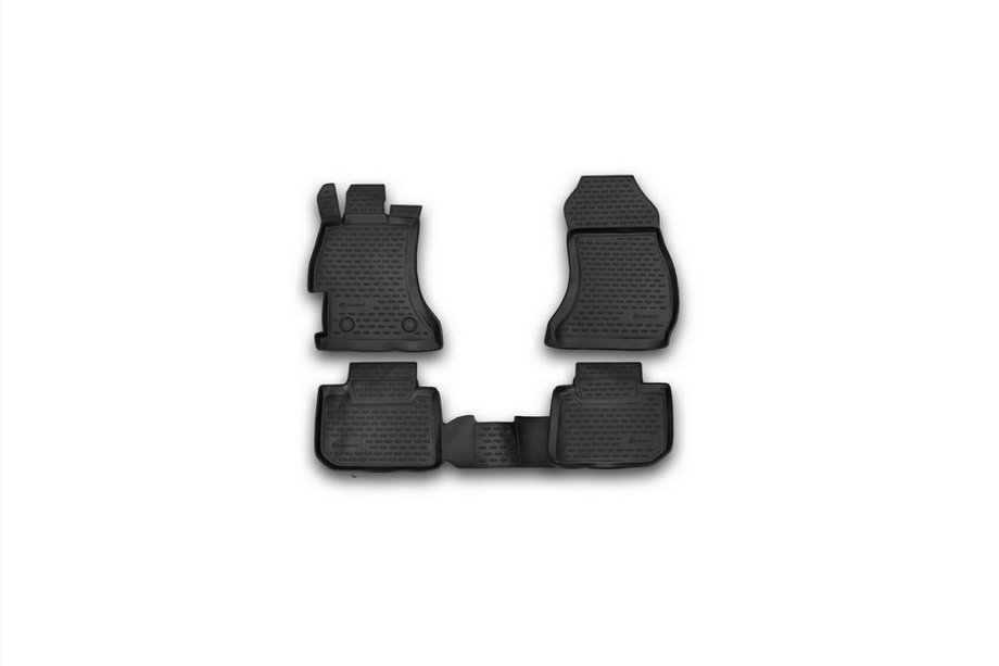 Subaru XV 2011-2017 Gummimatten für den Innenraum (4 Stk, Novline) Image