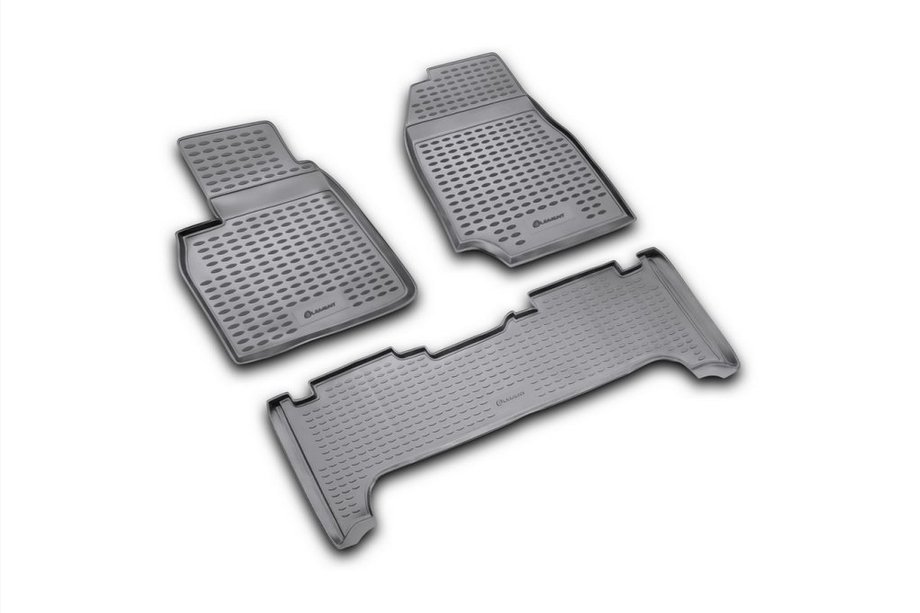 Toyota Land Cruiser 100 1998-2007 Gummimatten Innenraum (3 Stk, Novline) Image