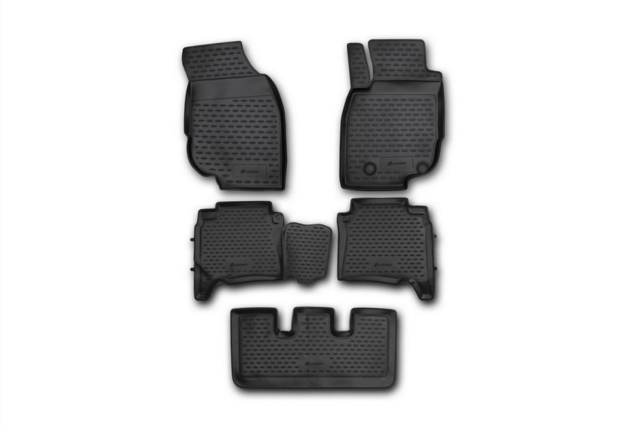Toyota Fortuner 2006-2015 (2013-2017) Gummimatten Innenraum (5 Stk, Novline) L. N. Foto 1