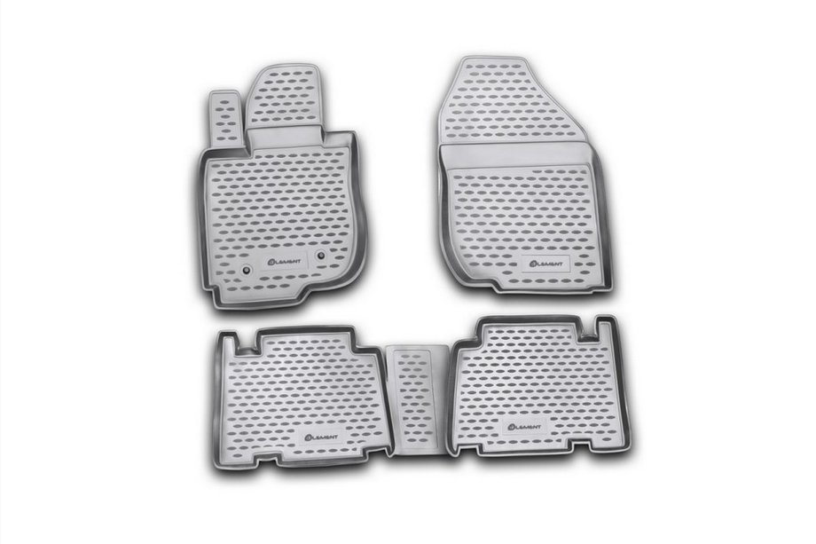 Toyota Rav 4 2006-2013 (2006↗) Gummimatten Innenraum (4 Stk, Novline) Long Image