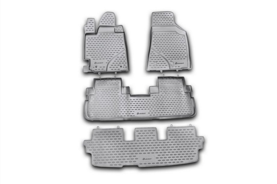 Toyota Highlander 2008-2013 Gummimatten für den Innenraum (4 Stk, Novline) Image