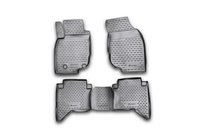 Toyota Hilux 2006-2015 (2011-2015) Gummimatten für den Innenraum (4 Stk, Novline) Foto 1
