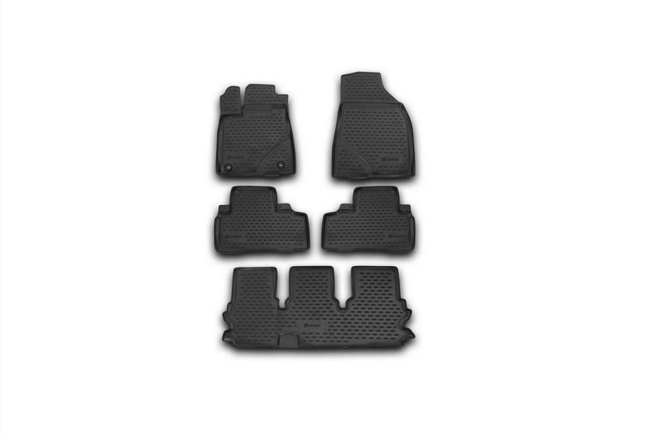 Toyota Highlander 2013-2019 Gummimatten Innenraum (5 Stk, Novline) Image