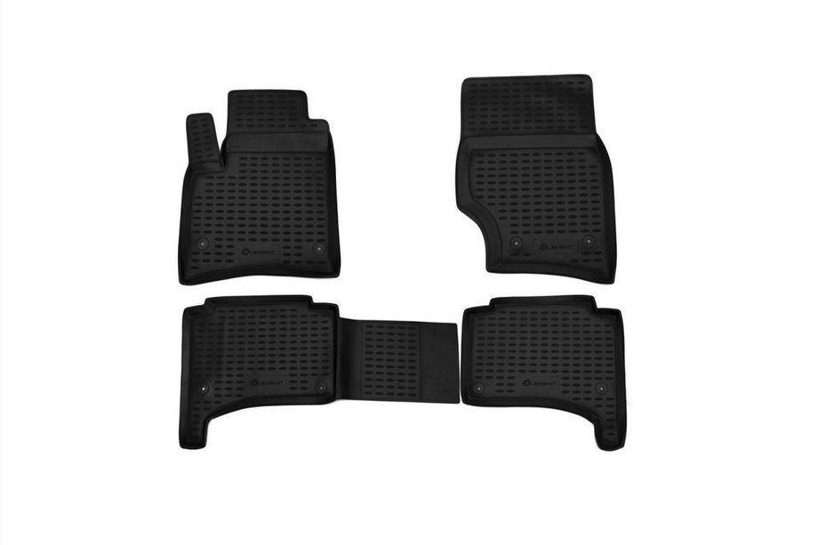 Volkswagen Touareg 2002–2010 Gummimatten für den Innenraum (4 Stk, Novline) Image