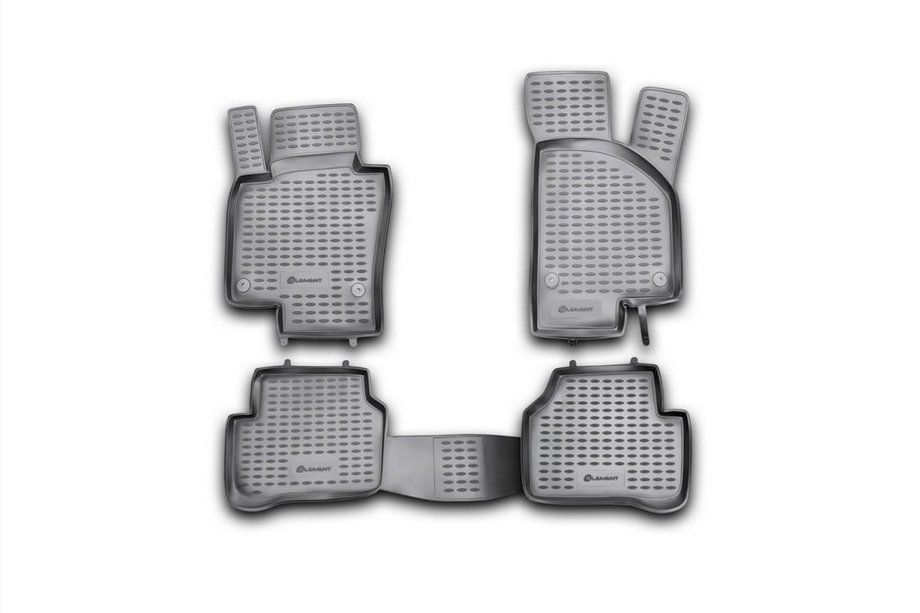 Volkswagen Passat B6 2006-2012 Gummimatten für den Innenraum (4 Stk, Novline) Image