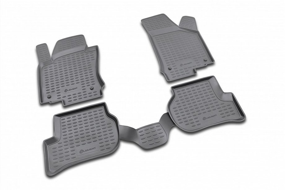 Volkswagen Jetta 2006-2011 Gummimatten für den Innenraum (4 Stk, Novline) Image