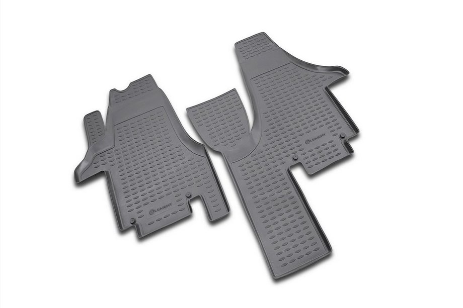 Volkswagen T5 Multivan 2003–2010 Gummimatten Innenraum (2 Stk, Novline) Image