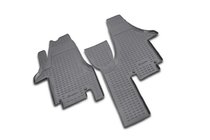 Volkswagen T5 Multivan 2003–2010 Gummimatten Innenraum (2 Stk, Novline) Foto 1